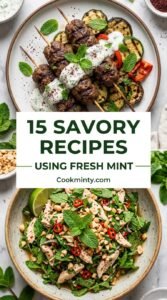 15 Best Savory Recipes Using Fresh Mint | Healthy Dinner Ideas