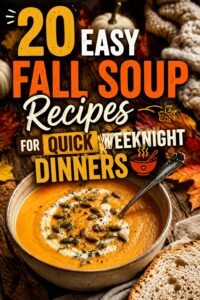 20 Easy Fall Soup Recipes to Keep You Warm on Chilly Nights