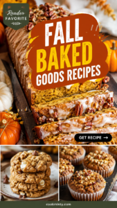 Fall Baked Goods Recipes