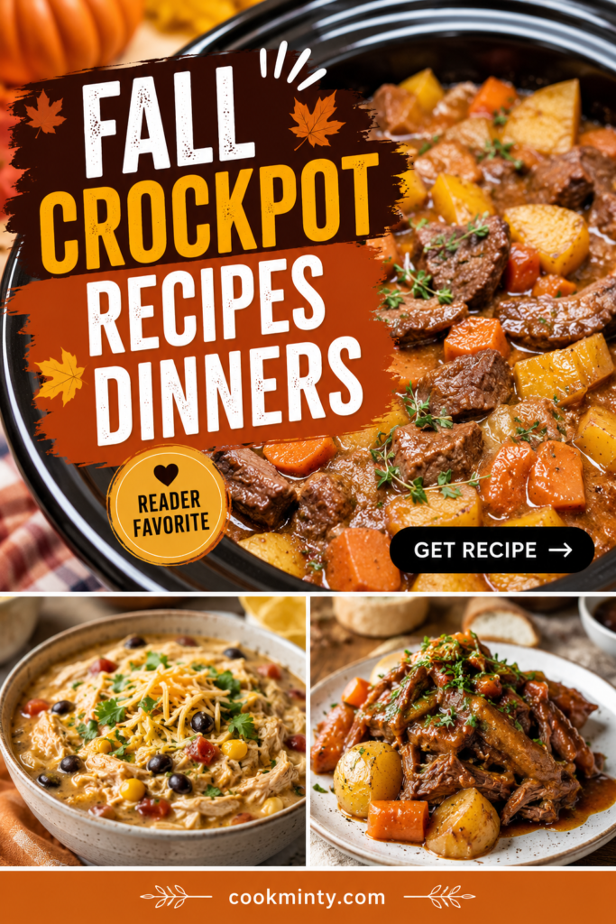 Fall Crockpot Dinner Recipes