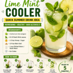 The 5-Minute Lime Mint Cooler I Make on Repeat Every Summer